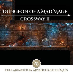 Geanimeerde strijdkaart | Dungeon Of A Mad Mage - Deel 5/9 Crossway II - Dungeon and Dragons