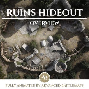 Geanimeerde strijdkaart | Ruïnesschuilplaats: overzicht deel 4/5: Dungeon and Dragons