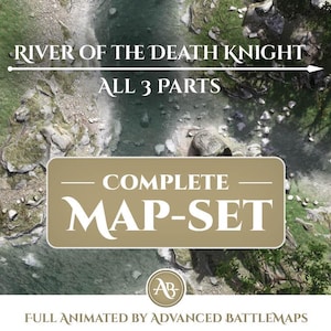 Geanimeerde strijdkaart | River Of The Death Knight - Complete kaartenset - Dungeon and Dragons