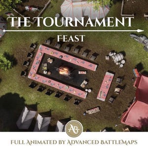Geanimeerde strijdkaart | The Tournament - Part 3/3 Feast - Dungeon and Dragons