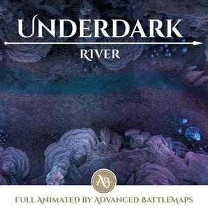 Geanimeerde strijdkaart | Underdark - Deel 1/3 River - Dungeon and Dragons