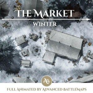 Animierte Karte | Der Markt - Teil 3/3 Der Winter - Dungeon and Dragons