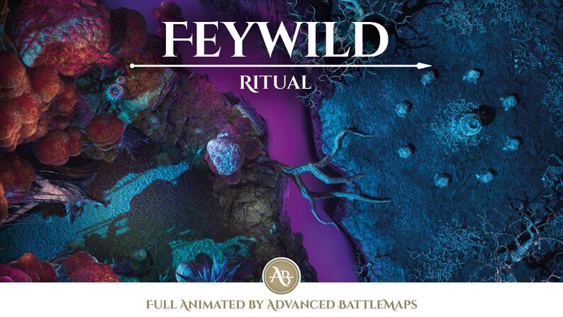 Animated Battlemap | Feywild - Complete Map-set - Dungeon and Dragons ...