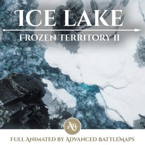 Geanimeerde strijdkaart | Ice Lake - Deel 2/4 Frozen Territory II - Dungeon and Dragons