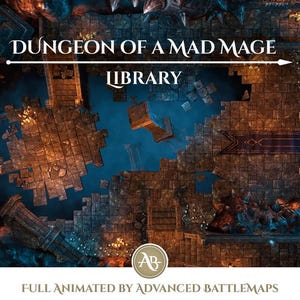 Geanimeerde strijdkaart | Bibliotheek Dungeon Of A Mad Mage - Deel 8/9 - Dungeon and Dragons