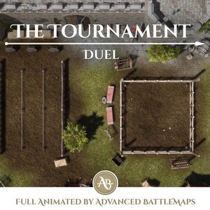 Geanimeerde strijdkaart | The Tournament - Part 2/3 Duel - Dungeon and Dragons