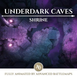 Geanimeerde strijdkaart | Underdark Caves - deel 4/4 heiligdom - Dungeon and Dragons