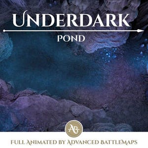 Geanimeerde strijdkaart | Underdark - Deel 3/3 Vijver - Dungeon and Dragons