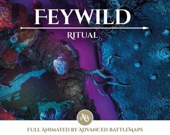Animerad stridskarta | Feywild - Del 3/3 Ritual - Dungeon and Dragons