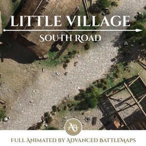 Geanimeerde strijdkaart | Little Village - Part 3/5 South Road - Dungeon and Dragons