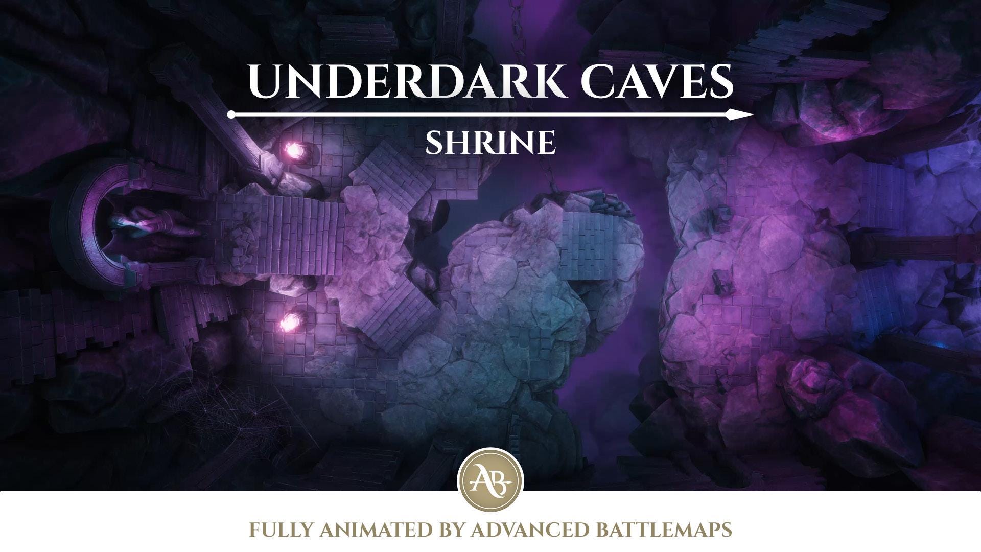 Animated Battlemap | Underdark Caves - Complete Map-set - Dungeon and ...