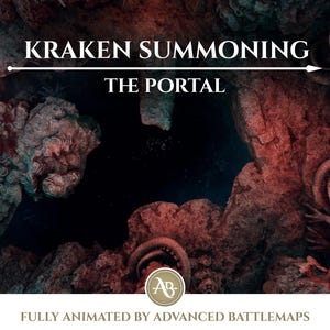 Geanimeerde strijdkaart | Kraken Summoning - Deel 3/4 The Portal - Dungeon and Dragons
