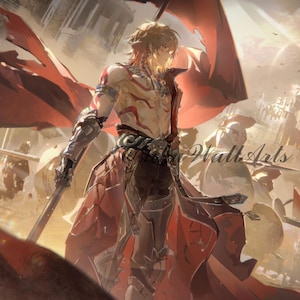 Honkai Star Rail Mydei 12&quot;x18&quot; Landscape Poster Print, FREE Keychain, Fan Art Print, Portrait Poster, HSR Print, Custom Size | [Mydei_H (2)]