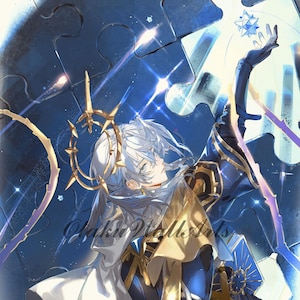 Honkai Star Rail Sunday 12&quot;x18&quot; Vertical Poster Prints, FREE Keychain, Fan Art Print, Portrait Print, Custom Size | [Sunday_V (14)]