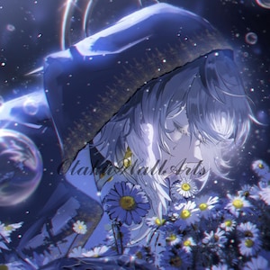 Honkai Star Rail Sunday 12&quot;x18&quot; Vertical Poster Prints, FREE Keychain, Fan Art Print, Portrait Print, Custom Size | [Sunday_V (10)]