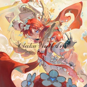 Honkai Star Rail Tribbie 12&quot;x18&quot; Portrait Poster Prints, FREE Keychain, Fan Art Print, Vertical Print, Custom Size | [Tribbie_V (2)]