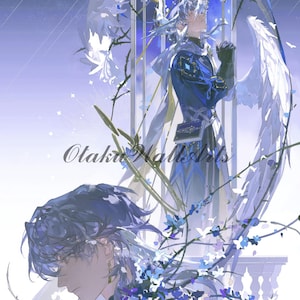 Honkai Star Rail Sunday 12&quot;x18&quot; Vertical Poster Prints, FREE Keychain, Fan Art Print, Portrait Print, Custom Size | [Sunday_V (16)]