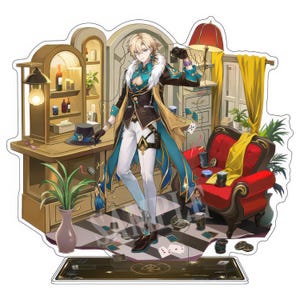 Honkai Star Rail Extra Large 8&quot; Standee, Unique Design, HSR Acrylic Stand, HSR 8&quot; Figurine, Character, Feixiao, Firefly, Mydei, Phainon