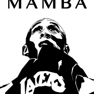 Kobe Bryant Digital Art Print Poster