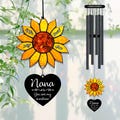 Personalized Nana Sunflower Wind Chime, Mother's Day Gift, Custom Grandkids Names, Nana's Blessings, Grandma Gift, You are My Sunshine