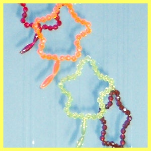 Autumn Leaves Beaded Mobile Beading Pattern / Tutorial PDF Step-by-Step Detailed Instructions image 4