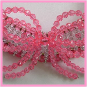 Awareness / Cause / Support / Cancer Ribbons Beaded Wreath Safety Pin and Beading Pattern / Tutorial PDF Step-by-Step Detailed Instructions image 3