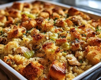 INSTANT Chicken Stuffing Casserole Recipe Collection Auto-Download Digital PDF Bundle Print Immediately