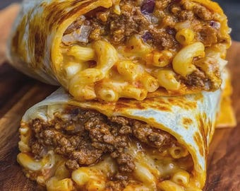 Sloppy Joe Mac - Digital Recipe Card | Printable PDF | Quick & Easy