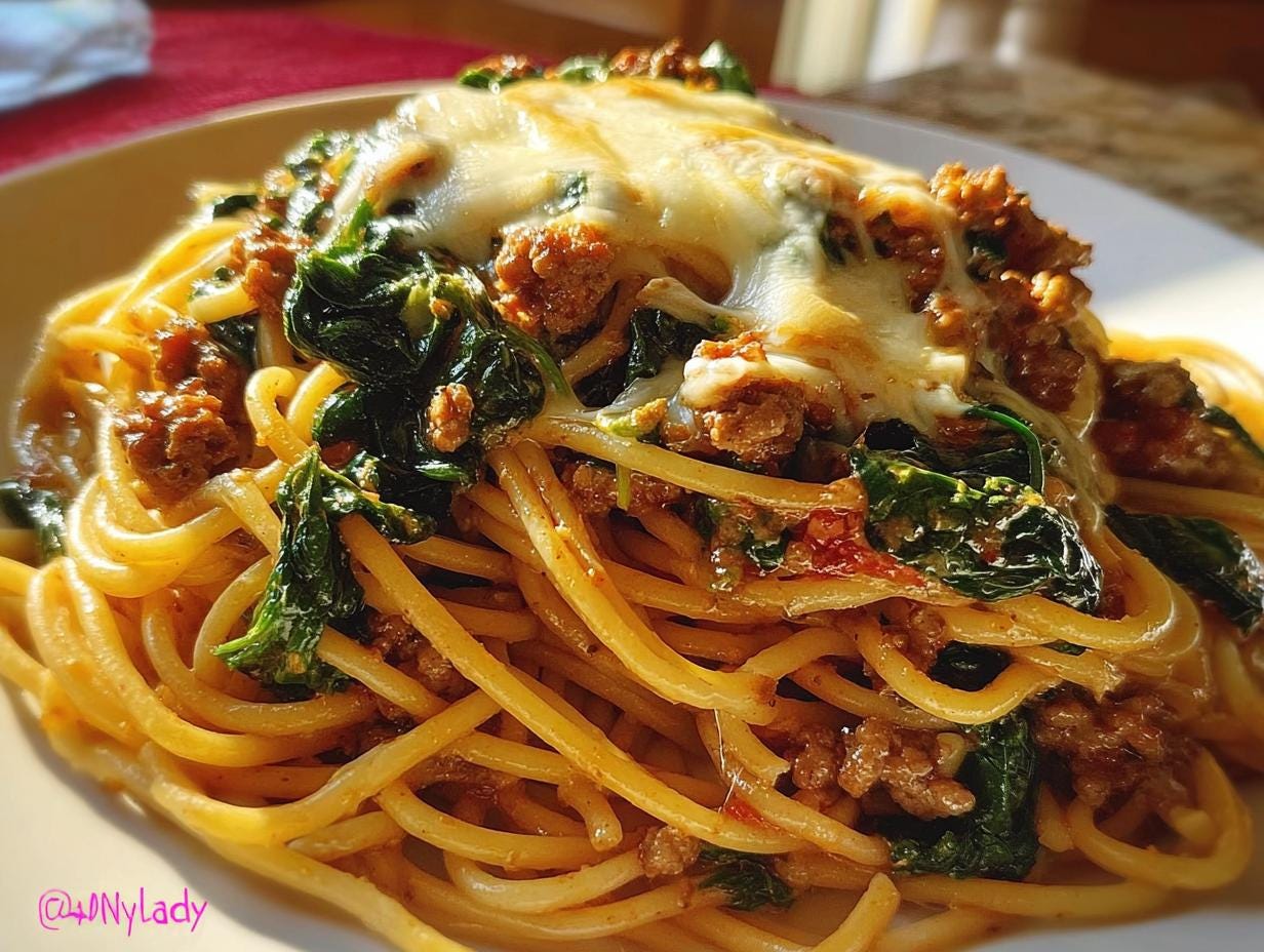 Garlic Butter Spaghetti Cheesy Recipe PDF Auto-download Instant Access ...