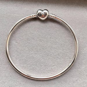 Heart Personalized bracelet;New 925 Silver Personality classics bracelet fits Charm;gift for her
