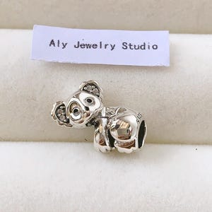 Koala Charm;Bracelet Charm;Silver Charm