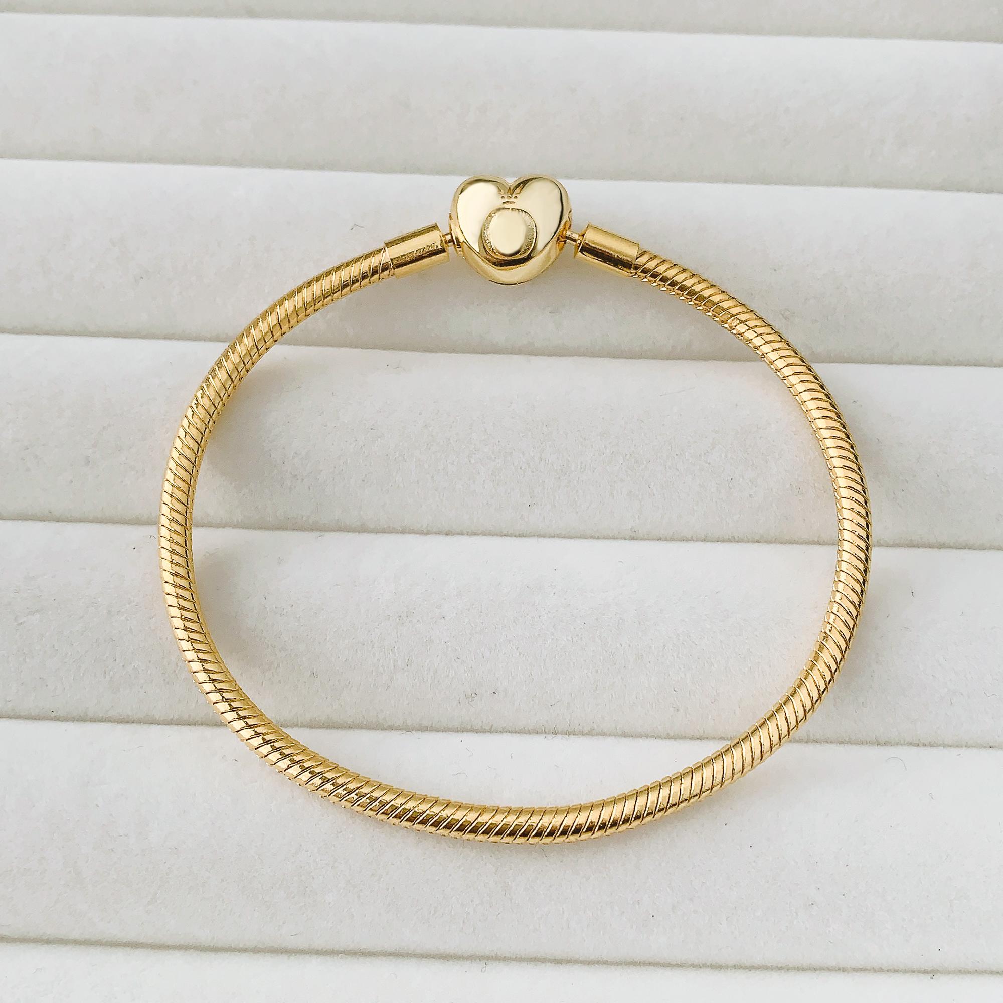 Heart Armband Bracelet;Gild Heart Bracelet;Bangles for Charm;gift for her