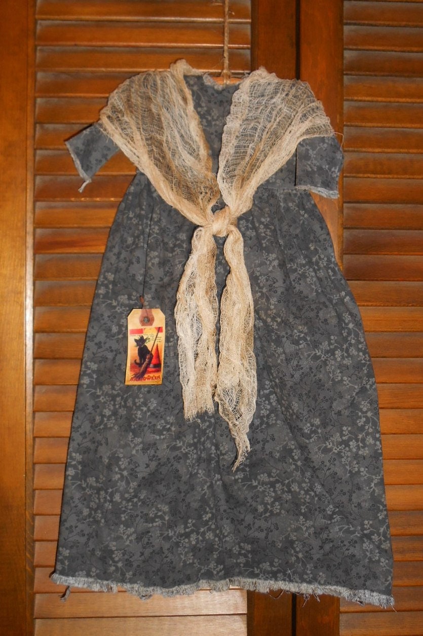 Gray Witch Dress - Etsy