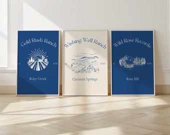 Elsie Silver digital print bundle| Chestnut Springs| Wild Love| Gold Rush Ranch| Book merch| Wall art