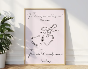 Yrene's Locket digital print | Throne of Glass art | Sarah J Maas | Book poster