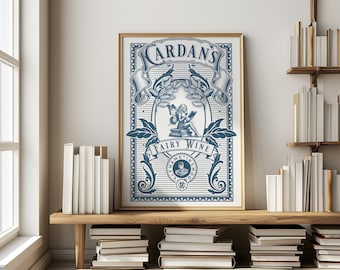 Cardans Winery digital print | Book Inspired wall art | The Cruel Prince | Fae