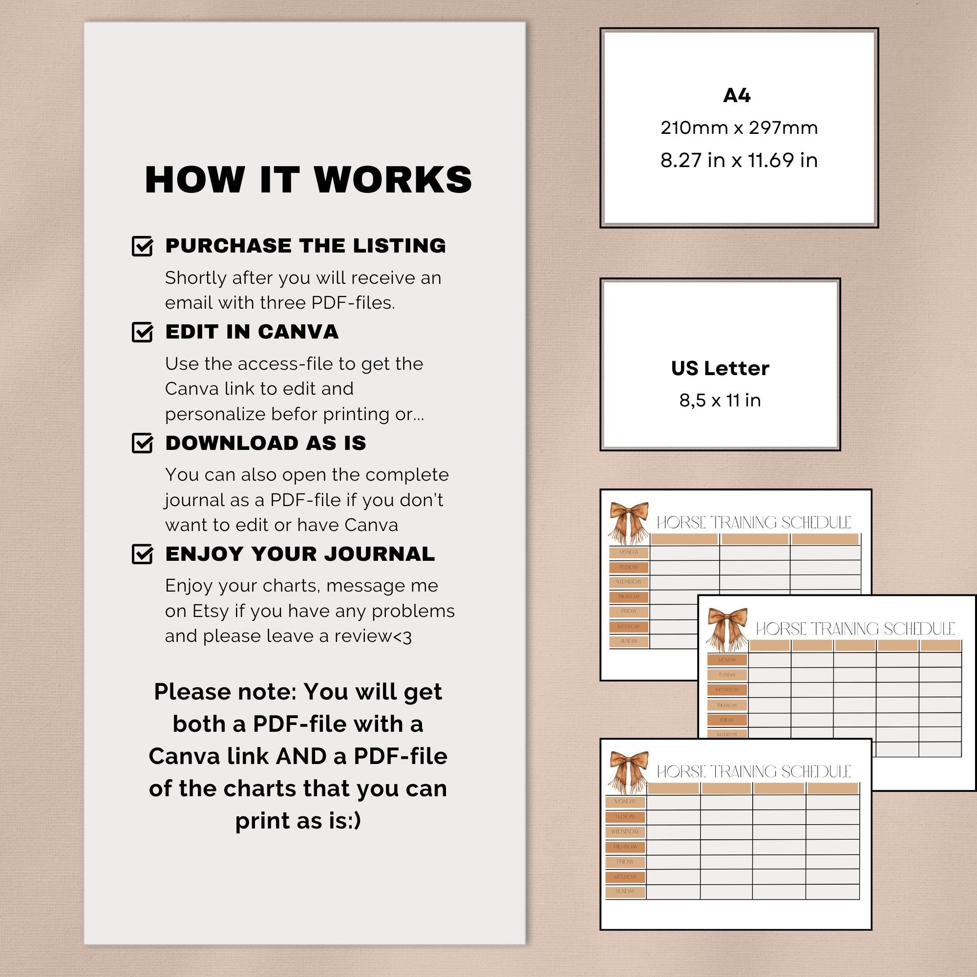 Horse Chart Bundle, Stall Front Charts, Horse Name Plate, Blanket