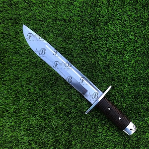 HandForged 18 inches D2 Steel Machete,Camping Machete,Beautiful Rosewood Handle with Cow Leather Sheath,Best Gift For him