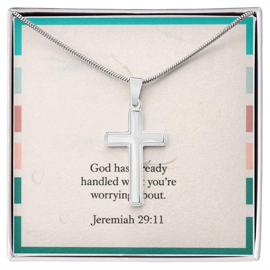 Jeremiah 29:11 Cross Necklace – Faith-inspired Gift - Etsy