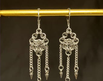 Cascades Handmade Chainmaille Earrings