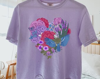 Subtle Bisexual Shirt, Bi Pride T-shirt, Comfort Colors Boxy Tee