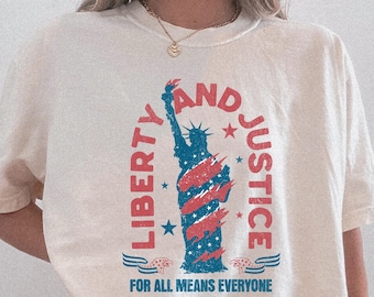 Fundamental Human Rights, Liberty and Justice for All Shirt, BLM ...