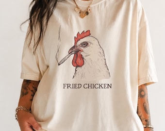 Fried Chicken 420 Shirt - Comfort Colors 1717 Tee
