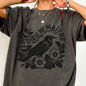 Ni Dieu Ni Maître Comfort Colors Shirt: Anti-Authoritarian Tee
