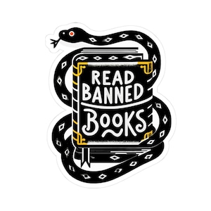 Read Banned Books Sticker