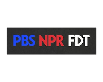 PBS NPR FDT - Car Magnets