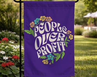 People Over Profit Flag