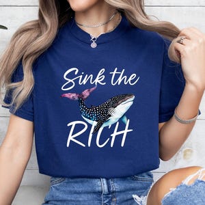 Sink the Rich Comfort Colors T-Shirt - Wal-Protest-Statement-T-Shirt