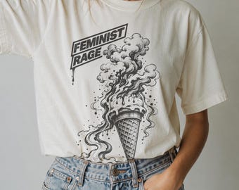 Feminist Rage Shirt -  Comfort Colors Tee