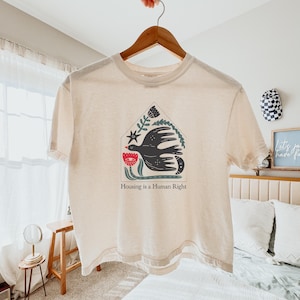 Housing is a Human Right Boxy Tee
